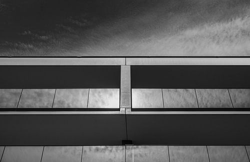 balkon in de lucht