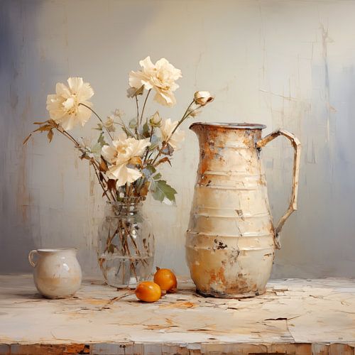 Stilleven Boeket Melkkan