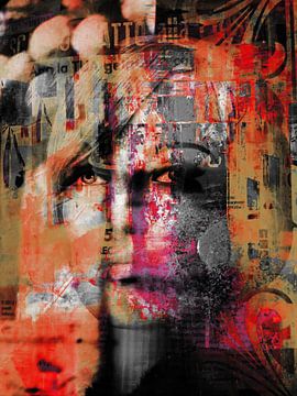 One woman in the city von Gabi Hampe
