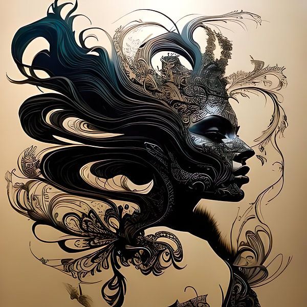 Dunkle Schönheit von Ursula Di Chito