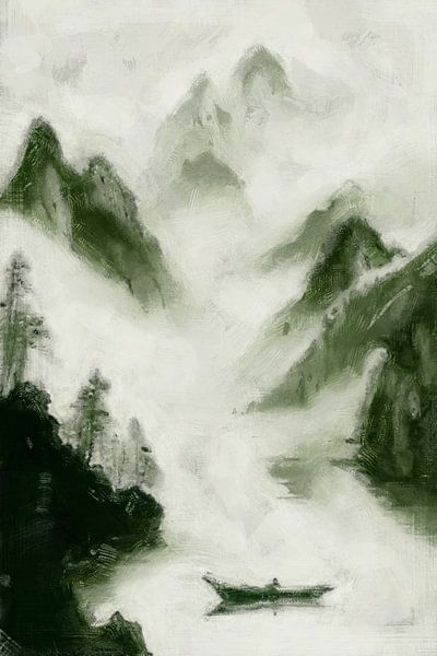 Verloren in de Wolken | Groen van Kanzo