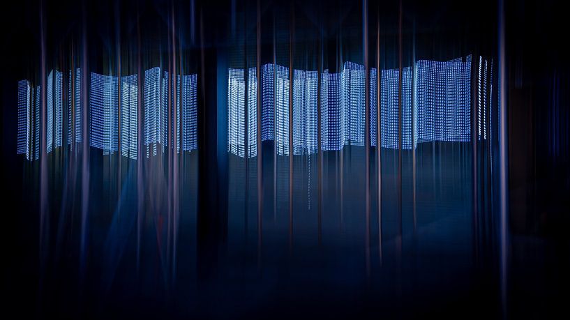 Abstraktes Bild ICM von Gerrit Bikker
