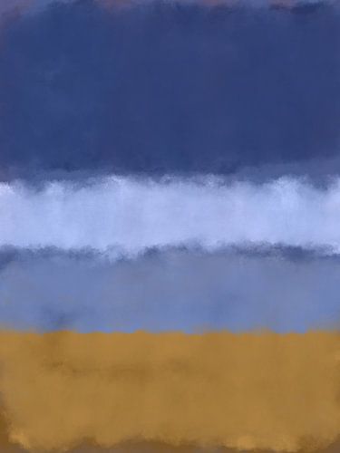 Mark Rothko Minimalistische abstracte kunst – Hedendaagse schilderkunst