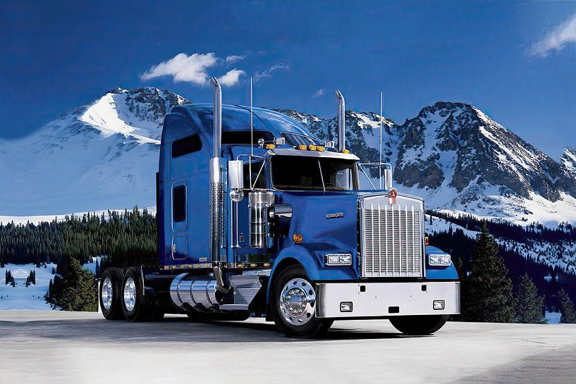 Kenworth, American truck. by Gert Hilbink