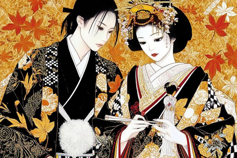 picturesque Japan print by Egon Zitter