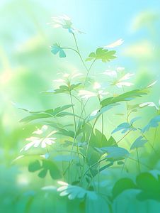 botanische Blumenpflanze