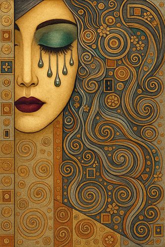 Larmes d'argent sur Moonheart Artworks