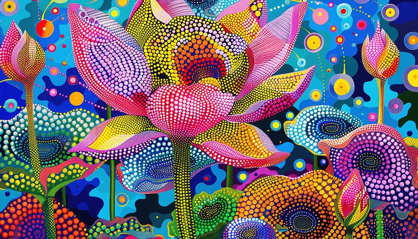 Kosmische Blüte von Art Lovers