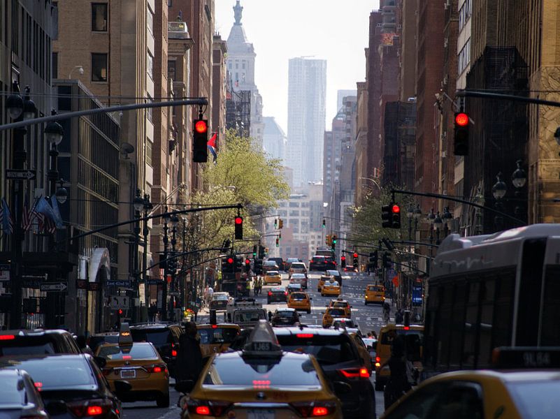 New York Traffic von Renate Ridderhof