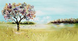 The Beginning by Gena Theheartofart