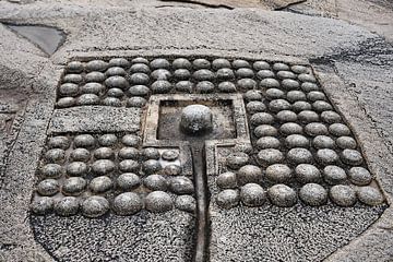 De heilige lingas van Hampi van Frank Photos