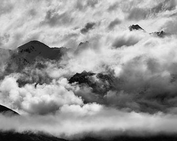 Wolken boven het Wanakameer van Keith Wilson Photography