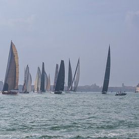 Yacht race in Venice II by Nina Rotim