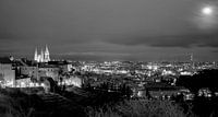 Prague - city skyline panorama by Frank Herrmann thumbnail