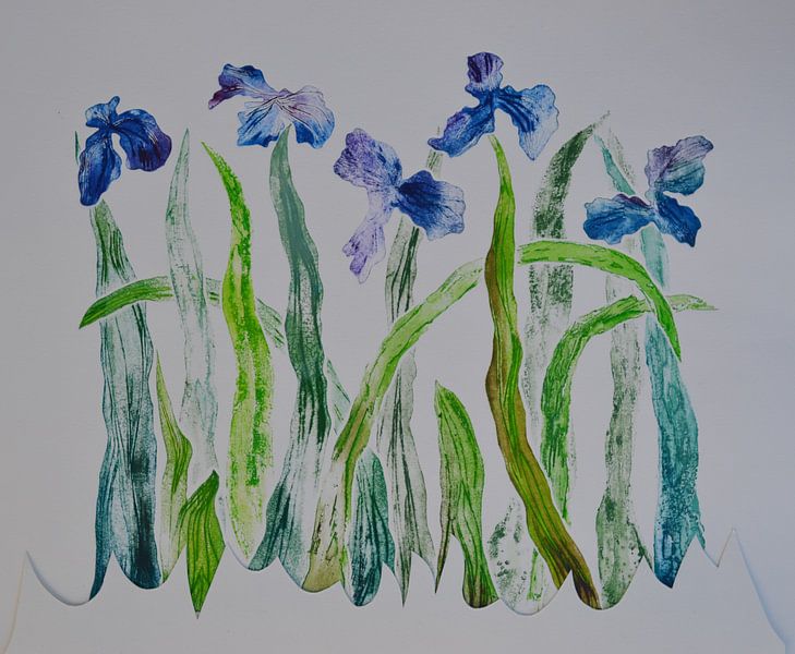 Iris IV von Frank van Veen