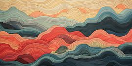 Abstrakte Landschaft