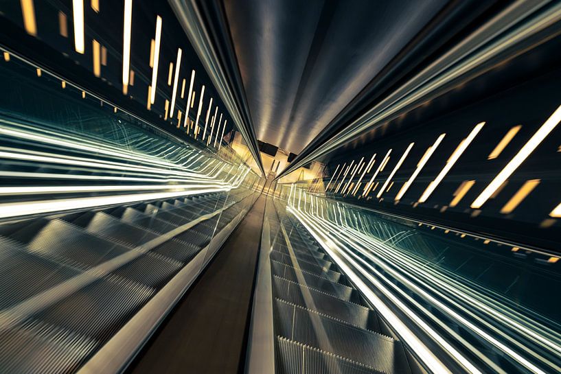 Escalator Forum Groningen (Netherlands) by Marcel Kerdijk