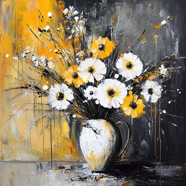 Peinture de fleurs 90.5205 par La collection ARTEO
