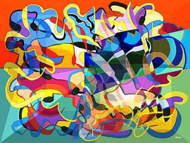 Lagen van het onzichtbare van SlowDad Art