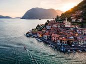 Peschiera Maraglio, Lago d'Iseo, Italie par Luc van der Krabben Aperçu