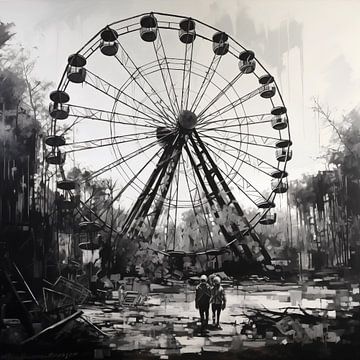 Tsjernobyl reuzenrad van TheXclusive Art