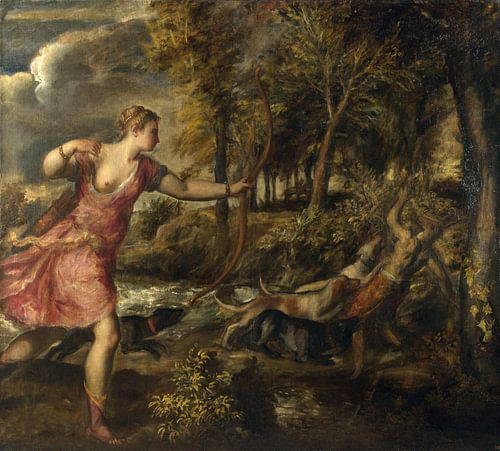 Titian – The Death of Actaeon (c.1559–1575)