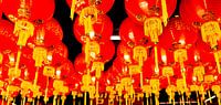 Rode lantaarn dakdecoratie om Chinees Nieuwjaar te vieren 3 van kall3bu thumbnail