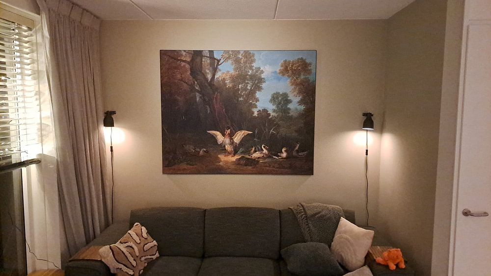 Ducks Resting in Sunshine, Jean-Baptiste Oudry 