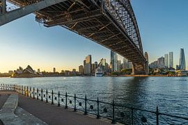 Het Opera House en de Harbour Bridge van Sydney