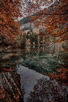 Blausee in autumn by Fabiroams