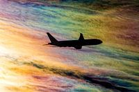 Regenboog wolken