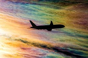Rainbow clouds by Martin Boschhuizen