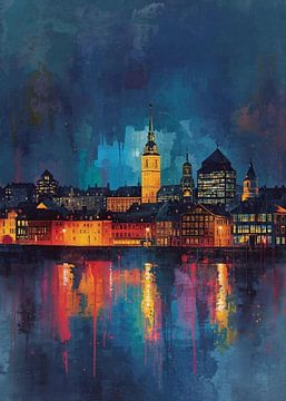 Göteborg Skyline von Muhammad Ardian