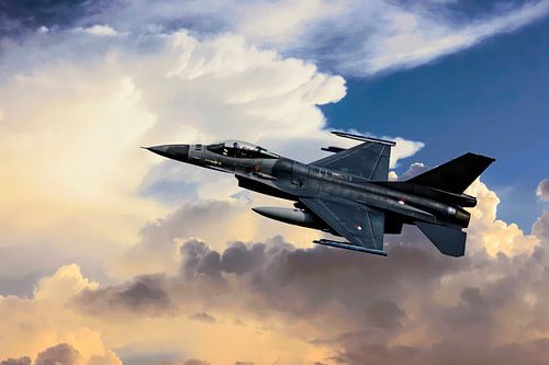 F-16 Fighting Falcon van Gert Hilbink