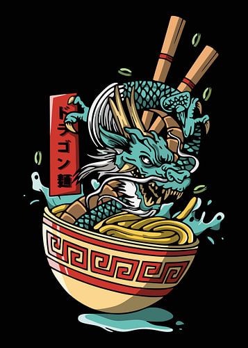 Dragon With Ramen