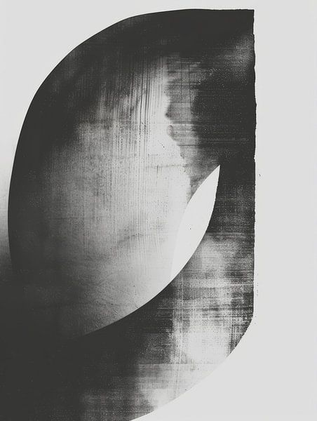 Minimalisme, modernité et abstraction dans le style japonais. par Japandi Art Studio