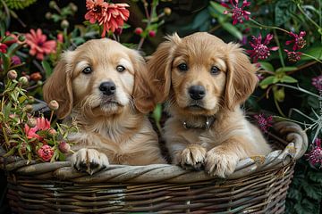 honden in en rondom het huis van Egon Zitter