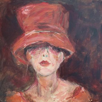Chapeau rouge van Mieke Daenen
