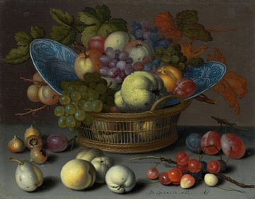 Mand met vruchten, Balthasar van der Ast