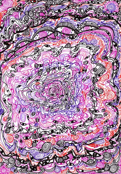 Intense flower by MY HAPPY SOUL ART