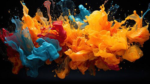 "Een dans van kleuren"