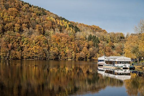 Rursee près de Einruhr Eifel (D))