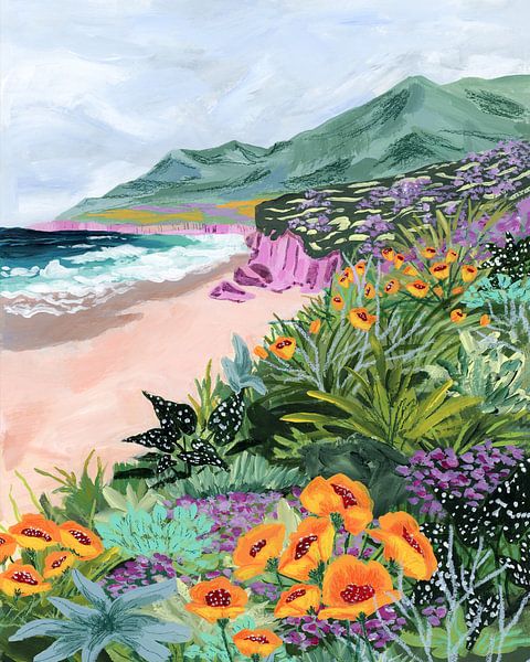 Coastal Bluffs by Sarah Gesek