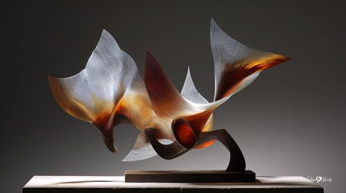 Abstrakte Skulptur
