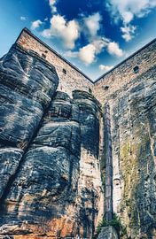 Bergfestungen Königstein im Elbsandsteingebirges von Jakob Baranowski - Photography - Video - Photoshop