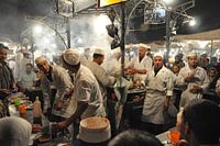 The Moroccan restaurant