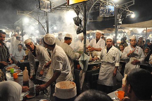 Das marokkanische Restaurant