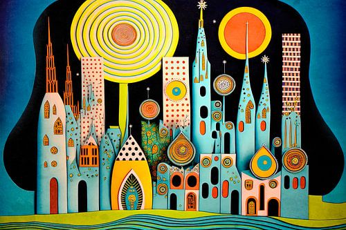 Futuristische stad