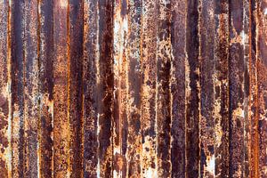 Steel Wall Patina Full with Rust by Andreea Eva Herczegh