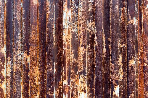 Steel Wall Patina Full with Rust